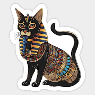 Egyptian cats. Sphinx Sticker